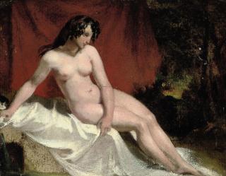William Etty, R.A. - Study Of A Female Nude