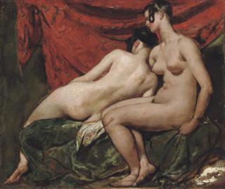 William Etty, R.A. - Two Female Nudes