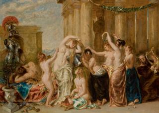 William Etty, R.A. - Venus And Her Satellites