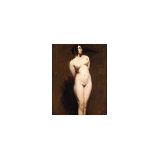 William Etty - Study Of A Standing Female Nude