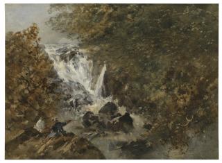William Evans of Bristol - The Falls of Machno, near Bettws-y-Coed, North Wales