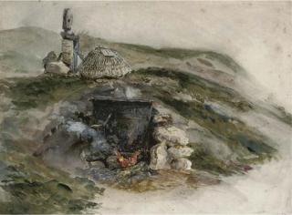 William Evans of Eton - Stewing Lobsters On The Beach