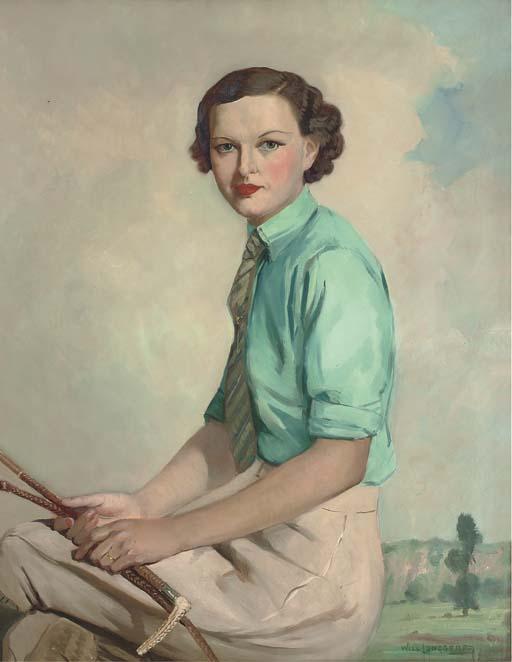 William Francis Longstaff - The outdoor girl