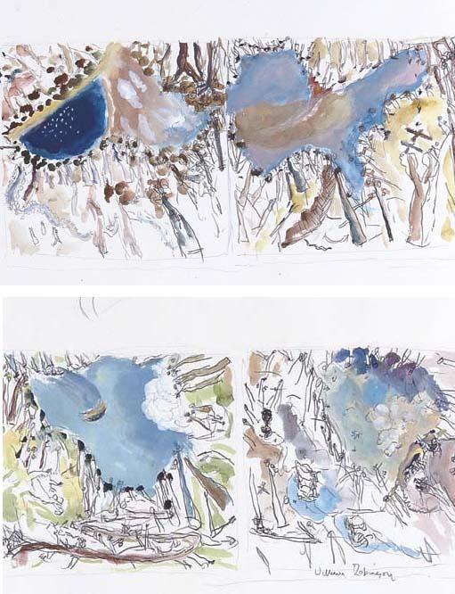 William Francis Robinson - Studies for the Four Seasons