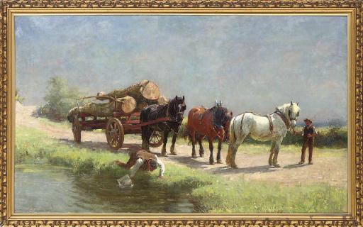 William Frank Calderon - The Heat Of The Day