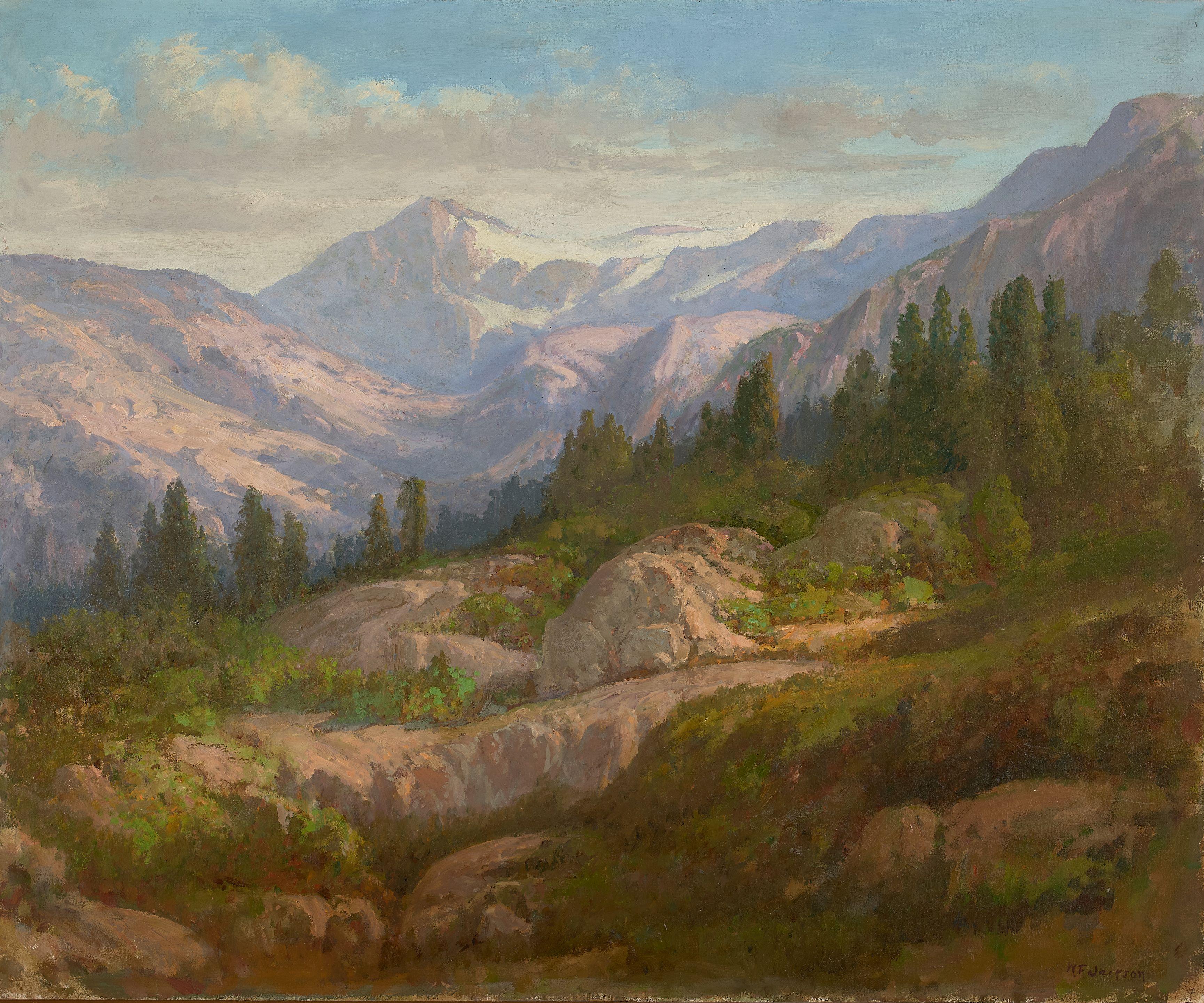 William Franklin Jackson - Sierra Summer 33 x 40 in. framed 41 1/2 x 48 1/2 in.
