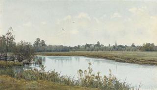 William Fraser Garden - A peaceful stretch of the river