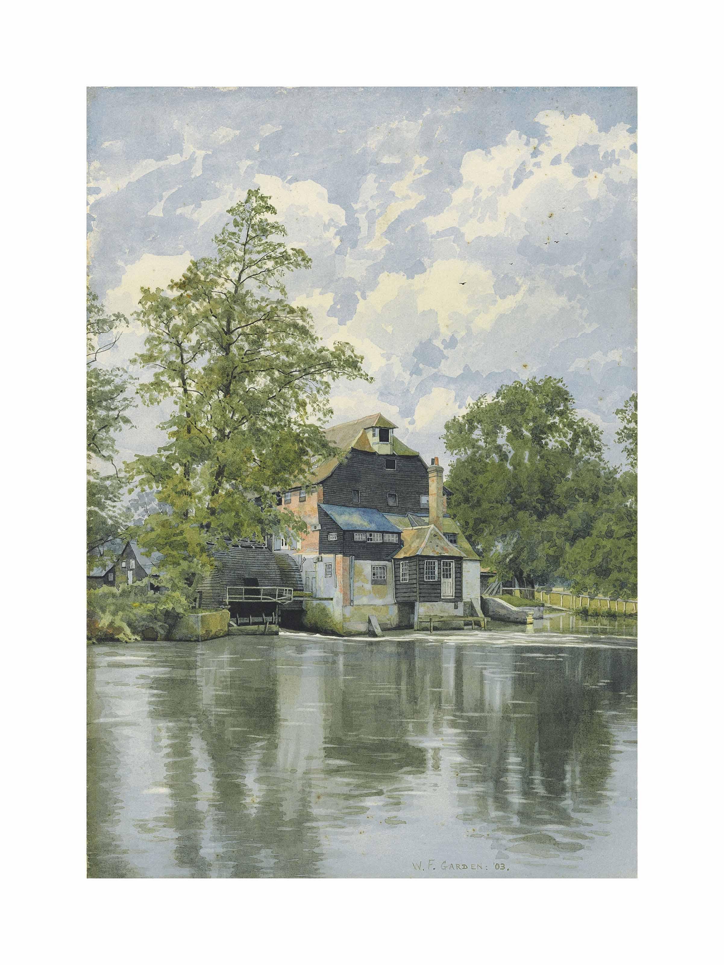 William Fraser Garden - Houghton Mill, Huntingdon, Cambridgeshire