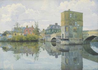 William Fraser Garden - The Bridge at St Ives, Huntingdonshire