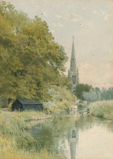 William Fraser Garden - The Parish Church At St. Ives