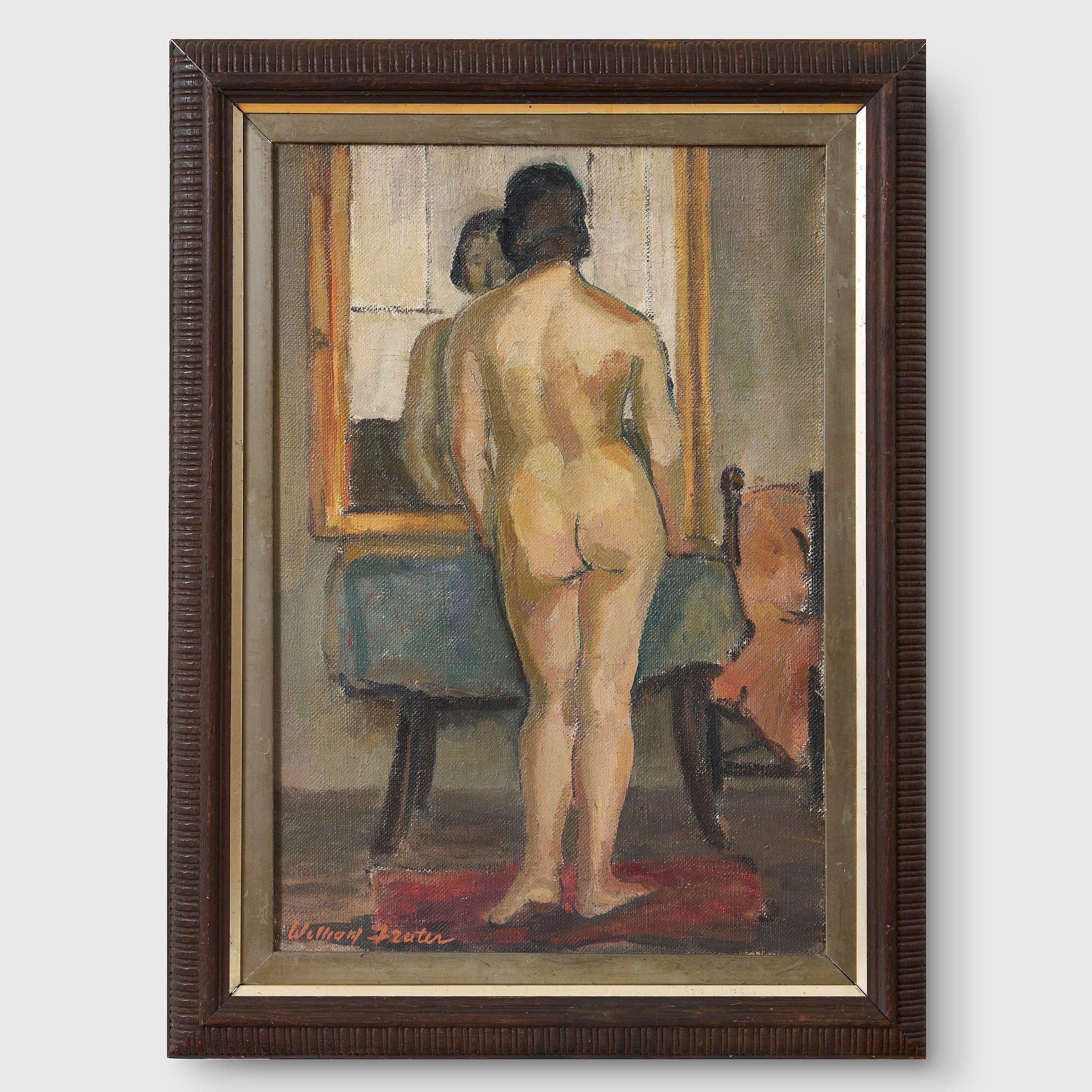 William Frater - (Nude with Mirror)