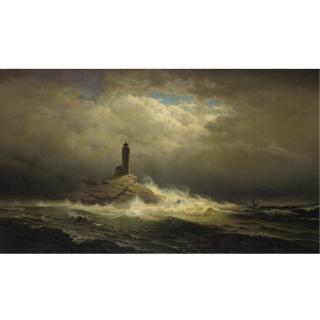 William Frederick de Haas - White Island Light