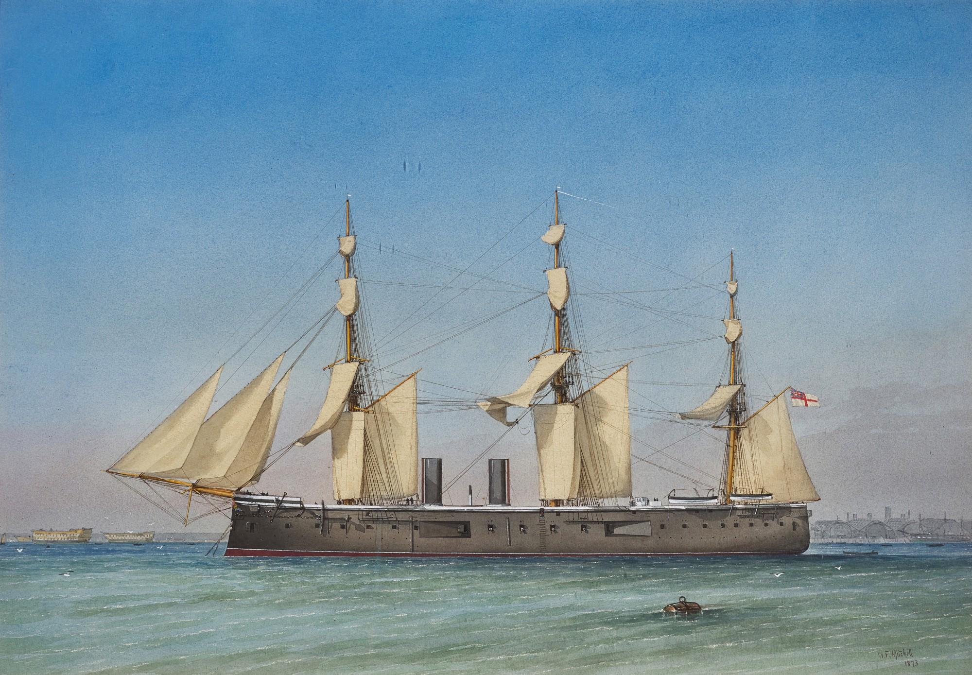William Frederick Mitchell - A collection of shipping scenes