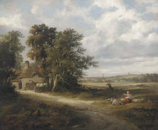 William Frederick Witherington, R.A. - Noon day rest