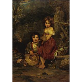 William Frederick Witherington R.A. - The Young Picnickers