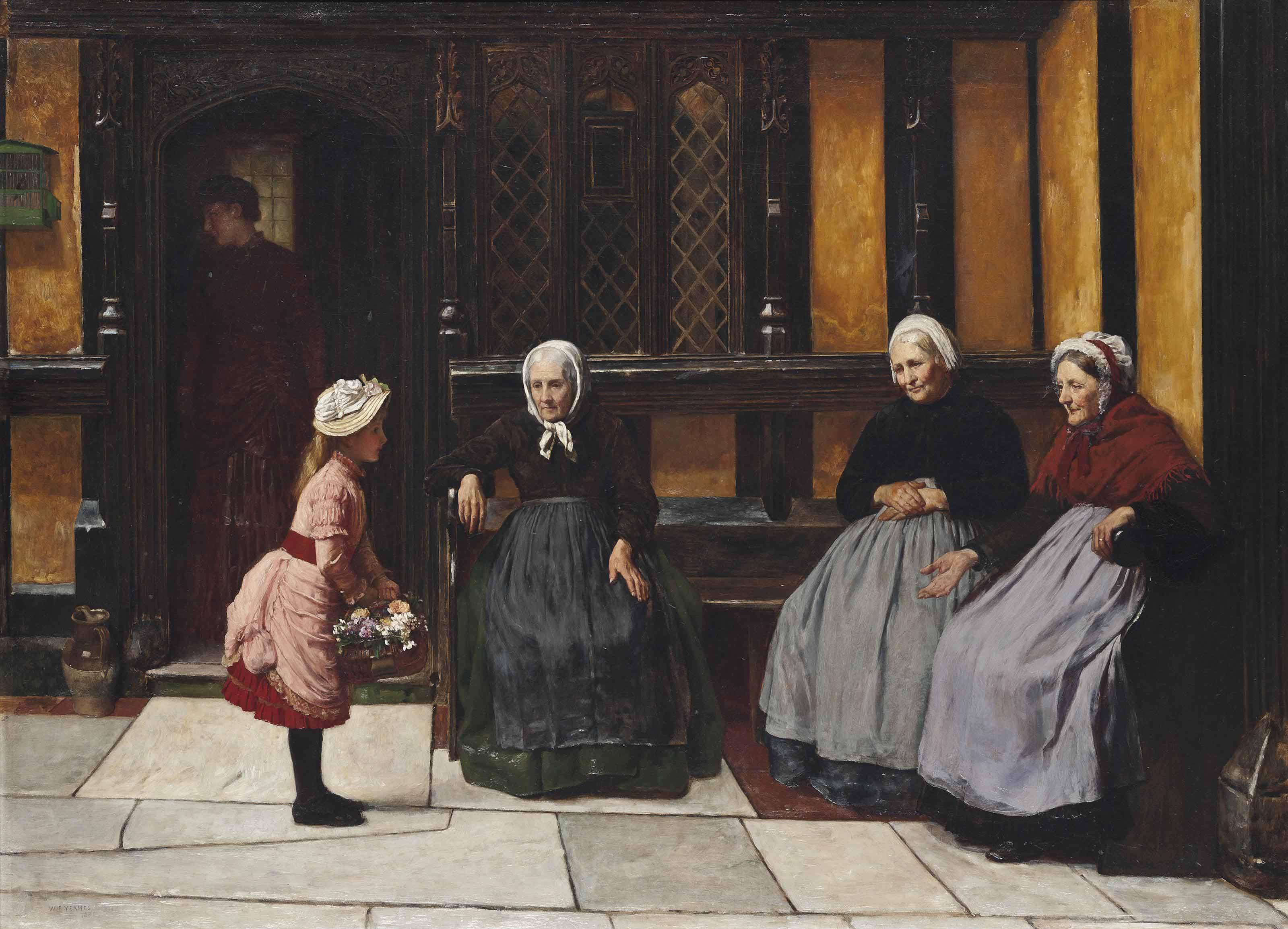 William Frederick Yeames, R.A. - Welcome As Flowers In Spring