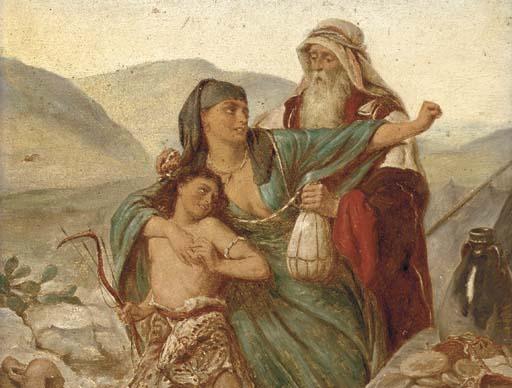 William Gale - Hagar and Ishmael