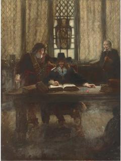 William Gale - King Charles I in the Bodleian Library