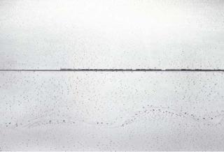 William Garnett - Train Crossing Desert Near Kelso, California, 1974