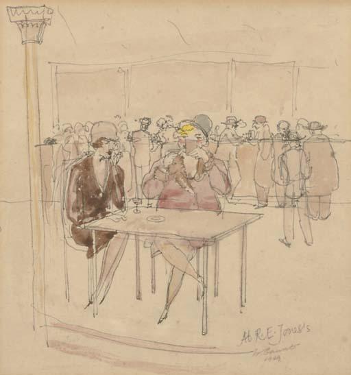 William Gaunt - Tour Eiffel, Henry Melville With Augustus John