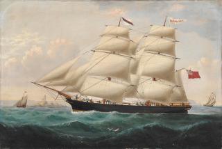 William Gay Yorke - Queen of the Fleet off the Skerries