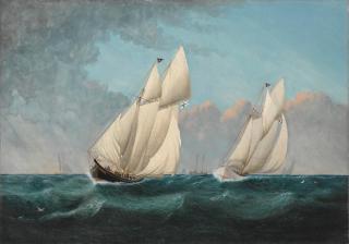 William Gay Yorke - Schooner Yachts Racing, Palmer vs. Dreadnaught