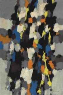 William Gear, R.A. - April Landscape