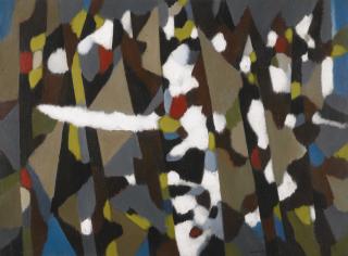 William Gear, R.A. - Autumn Study