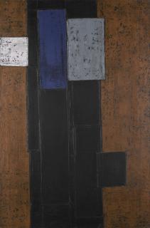 William Gear, R.A. - Black Stanchion