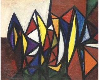 William Gear, R.A. - Composition