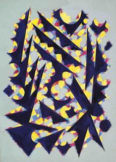 William Gear, R.A. - Garden Structure