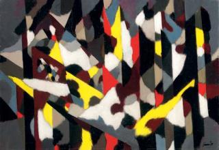 William Gear, R.A. - September Landscape