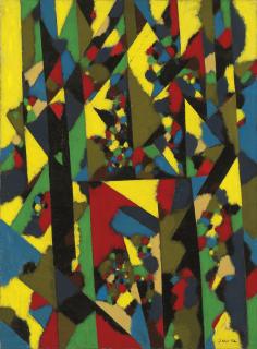 William Gear, R.A. - Spring Frolic