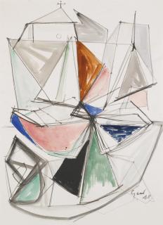 William Gear, R.A. - St Ives