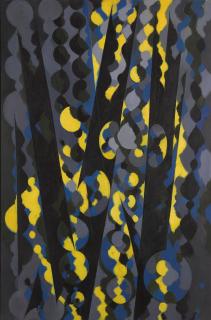 William Gear, R.A. - Structure With Yellow