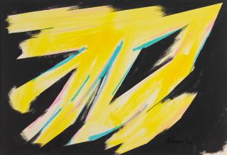 William Gear, R.A. - Yellow Form