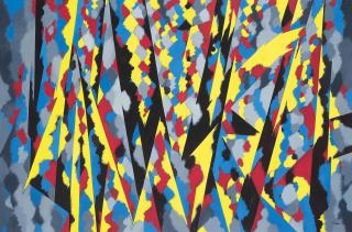 William Gear, R.A. - Yellow Twist