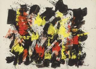 William Gear - Abstract, 1958