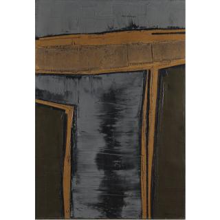 William Gear - Grey And Ochre