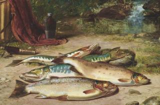 William Geddes - Trout And Pike
