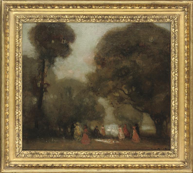 William George Robb - The moonlight sonata; The Picnic