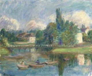 William Glackens - French Landscape