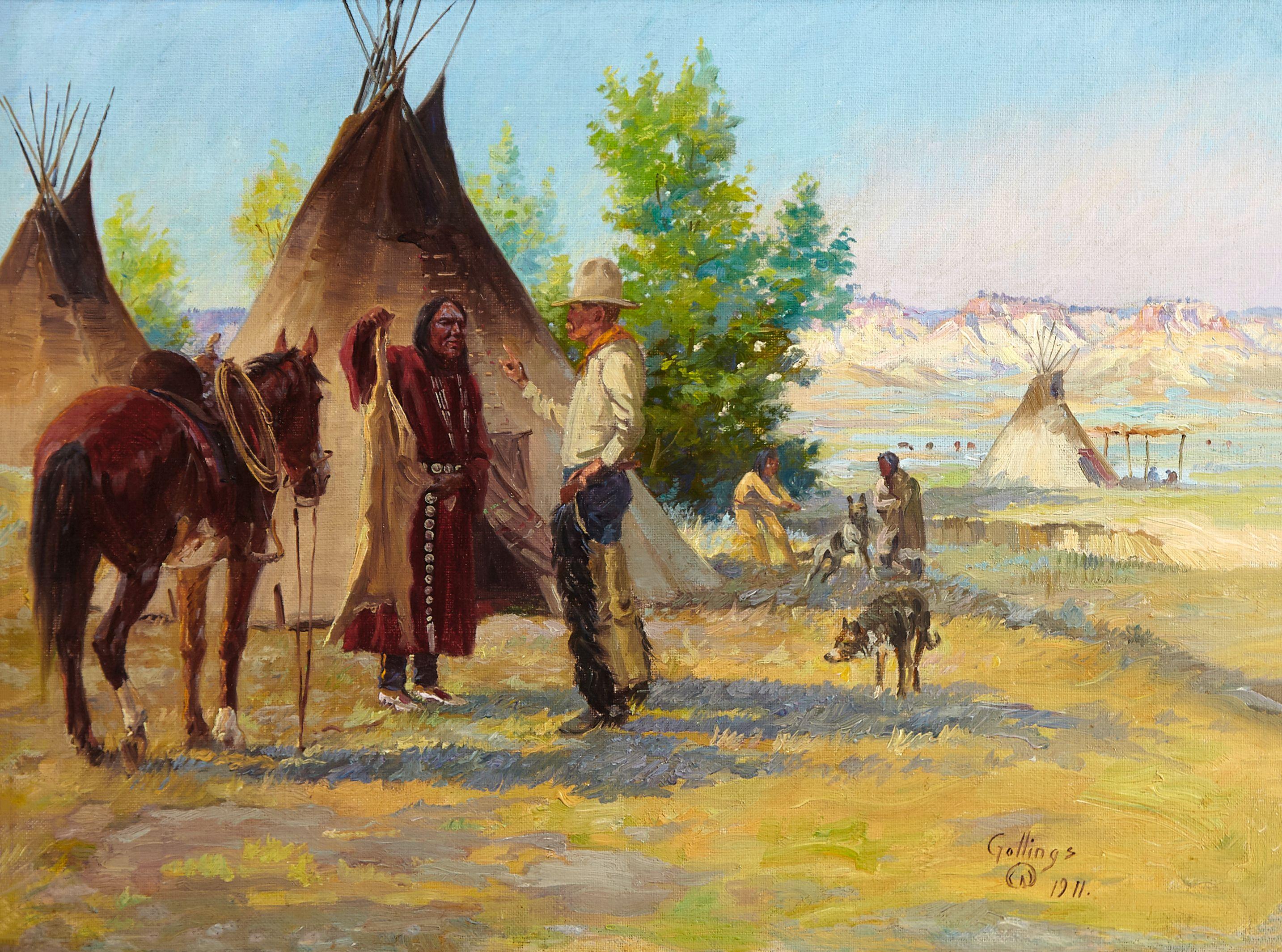 William Gollings - Buying Buckskins