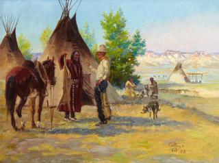 William Gollings - Buying Buckskins