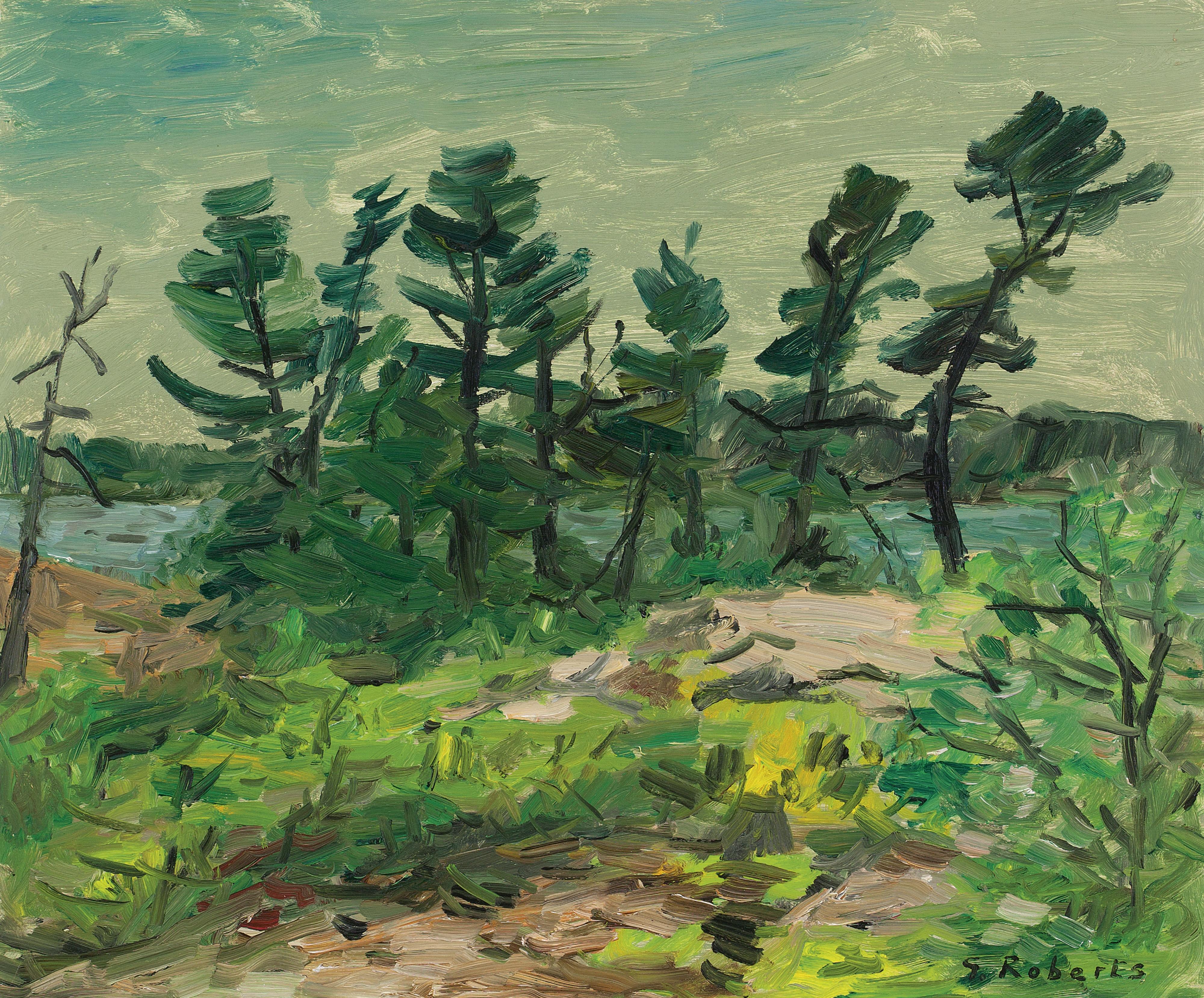 William Goodridge Roberts - Early Evening, Georgian Bay