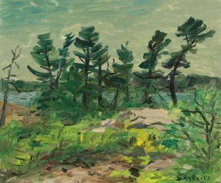 William Goodridge Roberts - Early Evening, Georgian Bay