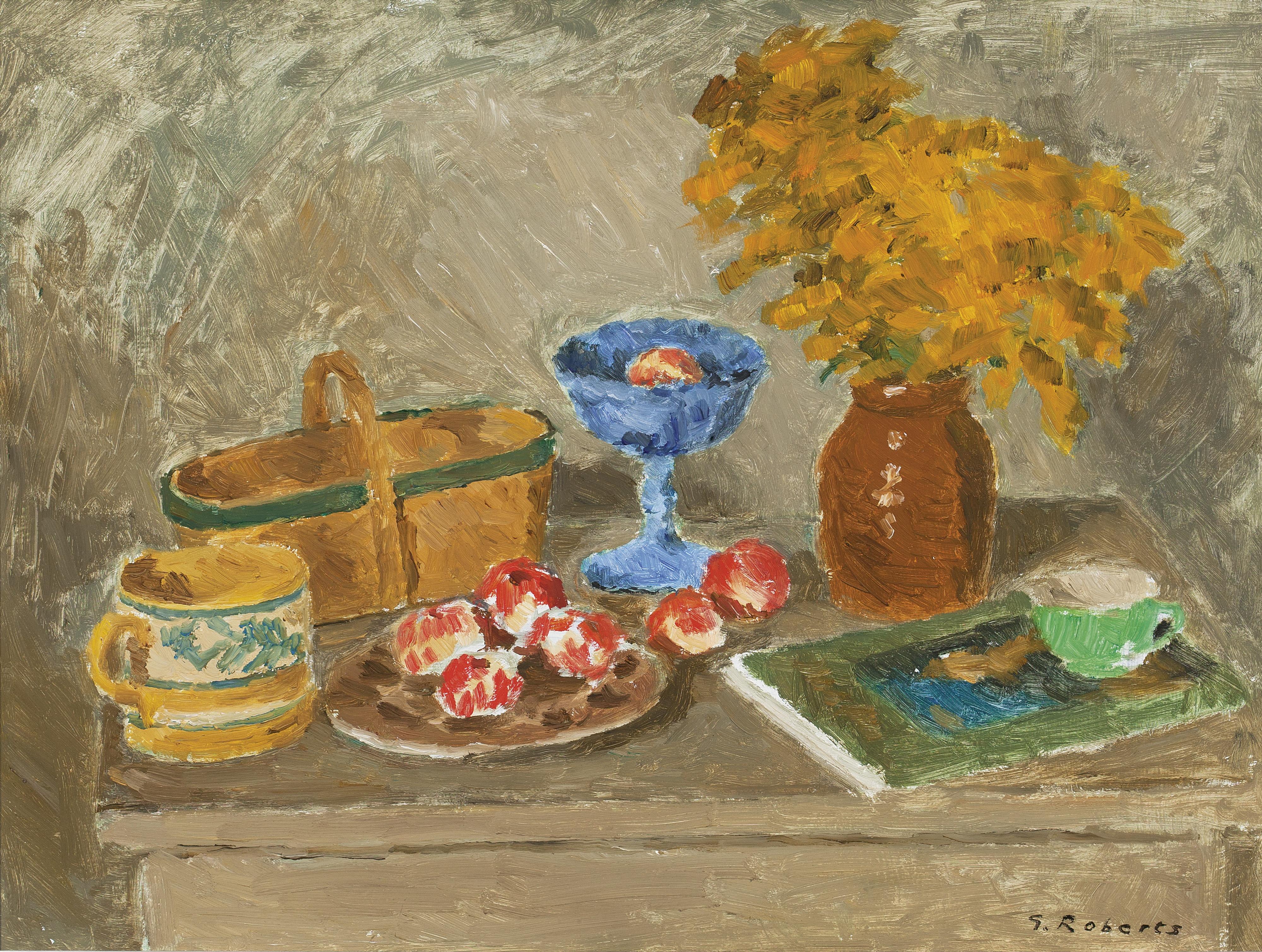 William Goodridge Roberts - Still Life With Apples