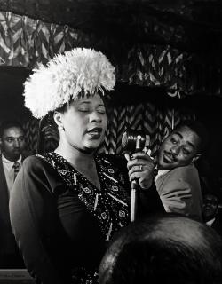 William Gottlieb - Ella Fitzgerald, Dizzy Gillespie, Ray Brown and Milt Jackson