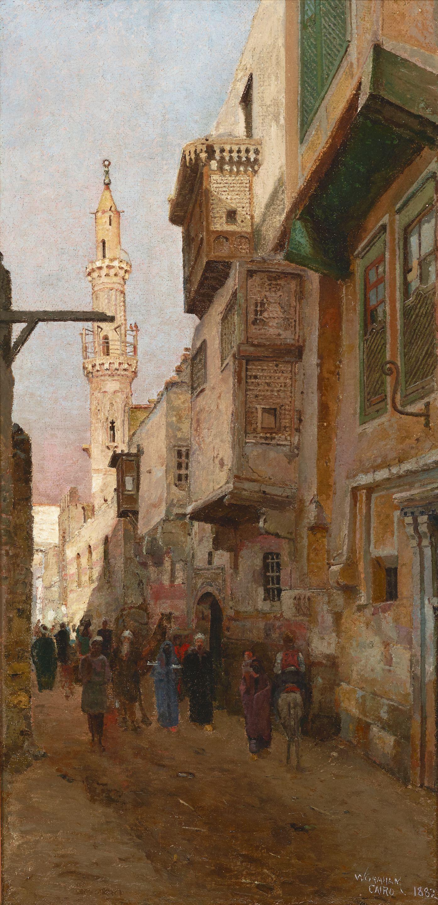 William Graham - Street View Of Cairo