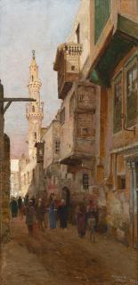 William Graham - Street View Of Cairo